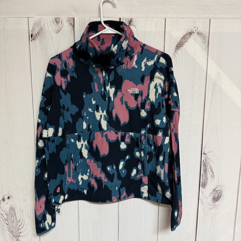 The North Face TKA Glacier Funnel-Neck Fleece Women’s Medium EUC‎